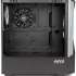 Корпус ATX HIPER CC BG, Midi-Tower, без БП,  черный