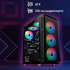 Корпус ATX Oklick OCC-MD301, Midi-Tower, без БП,  черный