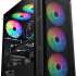 Корпус ATX Oklick OCC-MD301, Midi-Tower, без БП,  черный