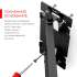 Кронштейн для телевизора Holder LCD-5566-B, 32-55", настенный, поворотно-выдвижной и наклонный,  черный