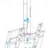 Кронштейн для телевизора Holder PR-101-W, 32-65", потолочный, фиксированный,  белый