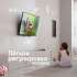 Кронштейн для телевизора ONKRON TM5-BW, 32-70", настенный, наклон,  черный  / белый