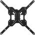 Кронштейн для телевизора ULTRAMOUNTS UM905, 23-55", настенный, поворотно-выдвижной и наклонный,  черный