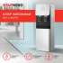 Кулер StarWind SW-1003FW, напольный, внутренний трубчатый, «push» - кран, белый