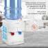 Кулер StarWind SW-2001EW, настольный, электронный, «push» - кран, белый
