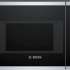 Микроволновая печь Bosch BFL523MS0, встраиваемая, 20л, 800Вт, нержавеющая сталь