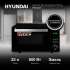 Микроволновая печь HYUNDAI HYM-D2073, 800Вт, 23л, черный /хром