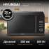 Микроволновая печь Hyundai HYM-D3012, 800Вт, 25л, черный