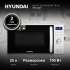 Микроволновая печь HYUNDAI HYM-D3027, 700Вт, 20л, белый