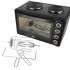 Мини-печь GFGRIL GFO-40 HOT PLATES,  черный