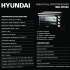 Мини-печь Hyundai MIO-HY086,  черный