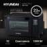 Мини-печь Hyundai MIO-HY088,  черный