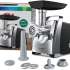 Мясорубка Bosch MFW67440,  черный / серебристый
