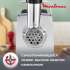 Мясорубка MOULINEX ME108832,  черный / серебристый