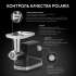 Мясорубка Polaris PMG 2582,  черный / серебристый