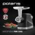 Мясорубка Polaris PMG 2582,  черный / серебристый