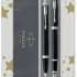 Набор ручек Parker IM Core FK221 (2093215) Black CT руч.пер./руч.шар. ст.нерж. подар.кор.