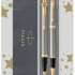 Набор ручек Parker IM Core TK223 (CW2093217) Brushed Metal GT ручка роллер, ручка шариковая подар.ко