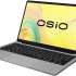 Ноутбук OSIO FocusLine F140a-007 14", 2023, IPS, AMD Ryzen 5 5500U 2.1ГГц, 6-ядерный, 16ГБ DDR4, 512ГБ SSD,  AMD Radeon Graphics, Windows 11 Home, серый