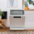 Посудомоечная машина Gorenje GS642E90W ( 2 корзины ),  полноразмерная, напольная, 59.9см, загрузка 13 комплектов, белая