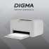 Принтер лазерный Digma DHP-2401W черно-белая печать, A4, цвет серый