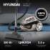 Пылесос Hyundai HYV-C3550, 2220Вт, золотистый/темно-коричневый
