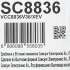 Пылесос Samsung VCC8836V36/XEV, 2200Вт, синий/черный