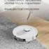 Робот-пылесос Polaris IQ Home PVCR 4250, 50Вт, белый/белый