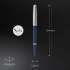 Ручка перьев. Parker 51 Core (2123501) Midnight Blue CT F ст.нерж. подар.кор.