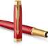 Ручка перьев. Parker IM Premium F318 (2143650) Red GT F ст.нерж. подар.кор.