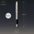 Ручка перьев. Parker Sonnet Core F526 (1931509) Stainless Steel CT F ст.нерж.