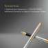 Ручка перьев. Parker Sonnet Core F527 (CW1931504) Stainless Steel GT F ст.нерж. подар.кор.