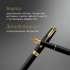 Ручка перьев. Parker Sonnet Core F528 (1931516) Matte Black GT F ст.нерж. подар.кор.