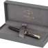 Ручка перьев. Parker Sonnet Core F528 (1931516) Matte Black GT F ст.нерж. подар.кор.