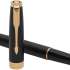 Ручка перьев. Parker Sonnet Core F528 (1931516) Matte Black GT F ст.нерж. подар.кор.