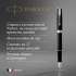 Ручка перьев. Parker Sonnet Core F529 (1931521) Matte Black CT F ст.нерж. подар.кор.