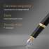 Ручка перьев. Parker Urban Core F309 (1931593) Muted Black GT F ст.нерж. подар.кор.