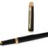 Ручка перьев. Waterman Hemisphere (CWS0920710) Matte Black GT F ст.нерж. подар.кор.