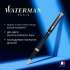 Ручка перьев. Waterman Hemisphere Colour Blocking (2202847) Blue/Black CT F ст.нерж. подар.кор.