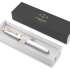 Ручка роллер Parker IM Premium T318 (CW2143646) Pearl GT F чернила черн. подар.кор.