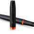 Ручка роллер Parker IM Vibrant Rings T315 (2172945) Flame Orange PVD F чернила черн. подар.кор.