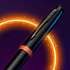 Ручка роллер Parker IM Vibrant Rings T315 (2172945) Flame Orange PVD F чернила черн. подар.кор.
