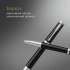 Ручка роллер Parker Ingenuity Core T570 (2181996) Black CT F чернила черн. подар.кор.