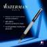 Ручка роллер Waterman Hemisphere Colour Blocking (2202845) корп.черн/белый F чернила черн. подар.кор