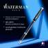 Ручка роллер Waterman Hemisphere Colour Blocking (2202849) корп.черн/синий F чернила черн. подар.кор