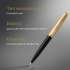 Ручка шариков. Parker 51 Deluxe (2123513) Black GT M чернила черн. подар.кор.
