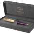 Ручка шариков. Parker 51 Deluxe (2123518) Plum GT M чернила черн. подар.кор.