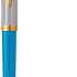 Ручка шариков. Parker 51 Premium (2169080) Turquoise GT M чернила черн. подар.кор.