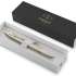 Ручка шариков. Parker IM Monochrome K328 (2172956) Champagne PVD M чернила син. подар.кор.