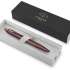 Ручка шариков. Parker IM Monochrome K328 (2190514) Burgundy PVD M чернила син. подар.кор.